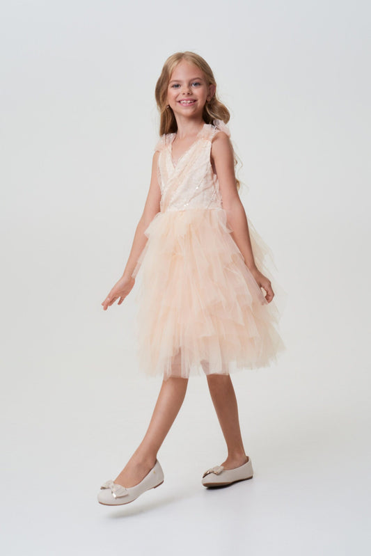 Multi-tiered Skirt Dress