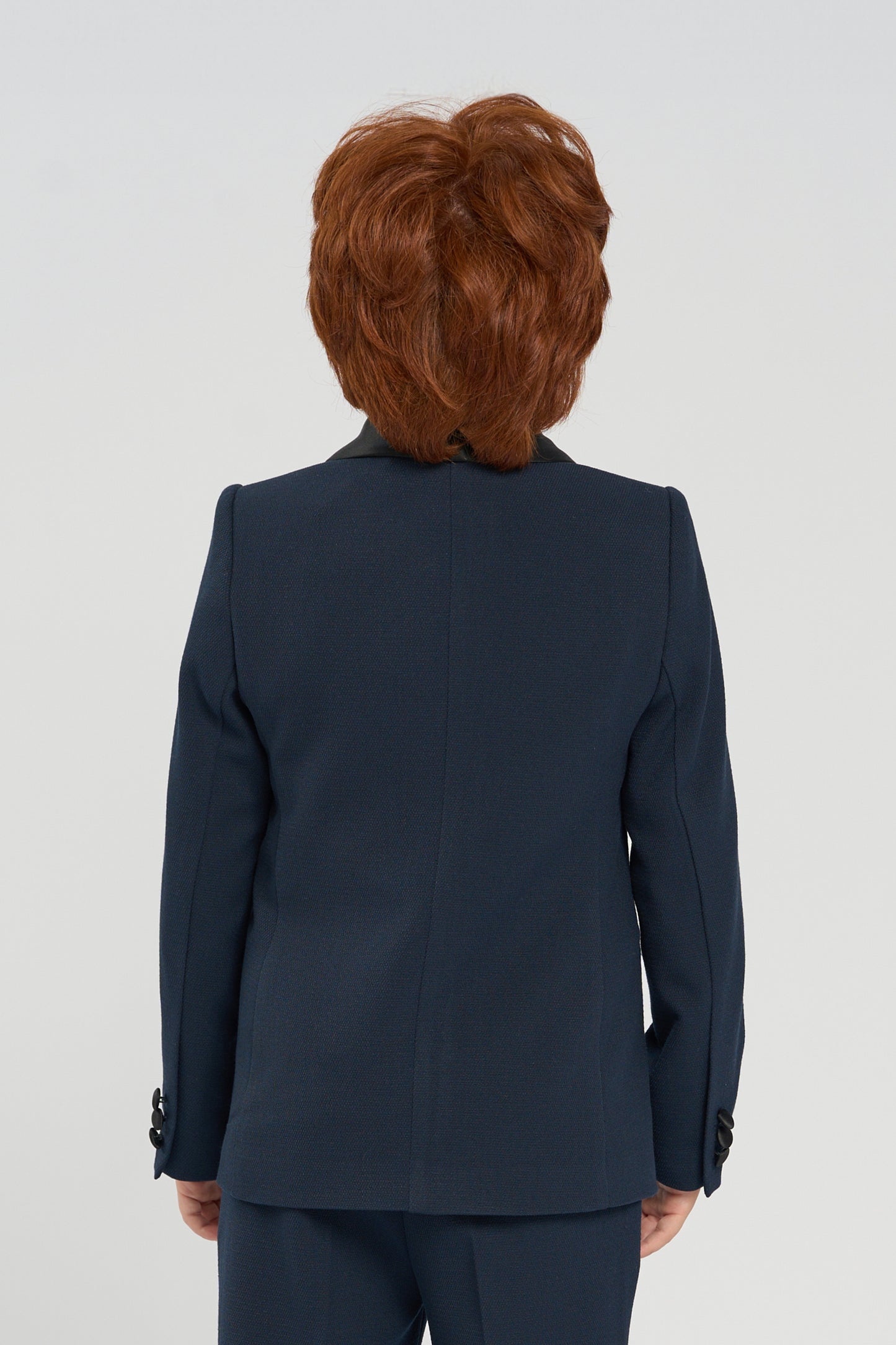 Smart Dark Blue Tuxedo jacket