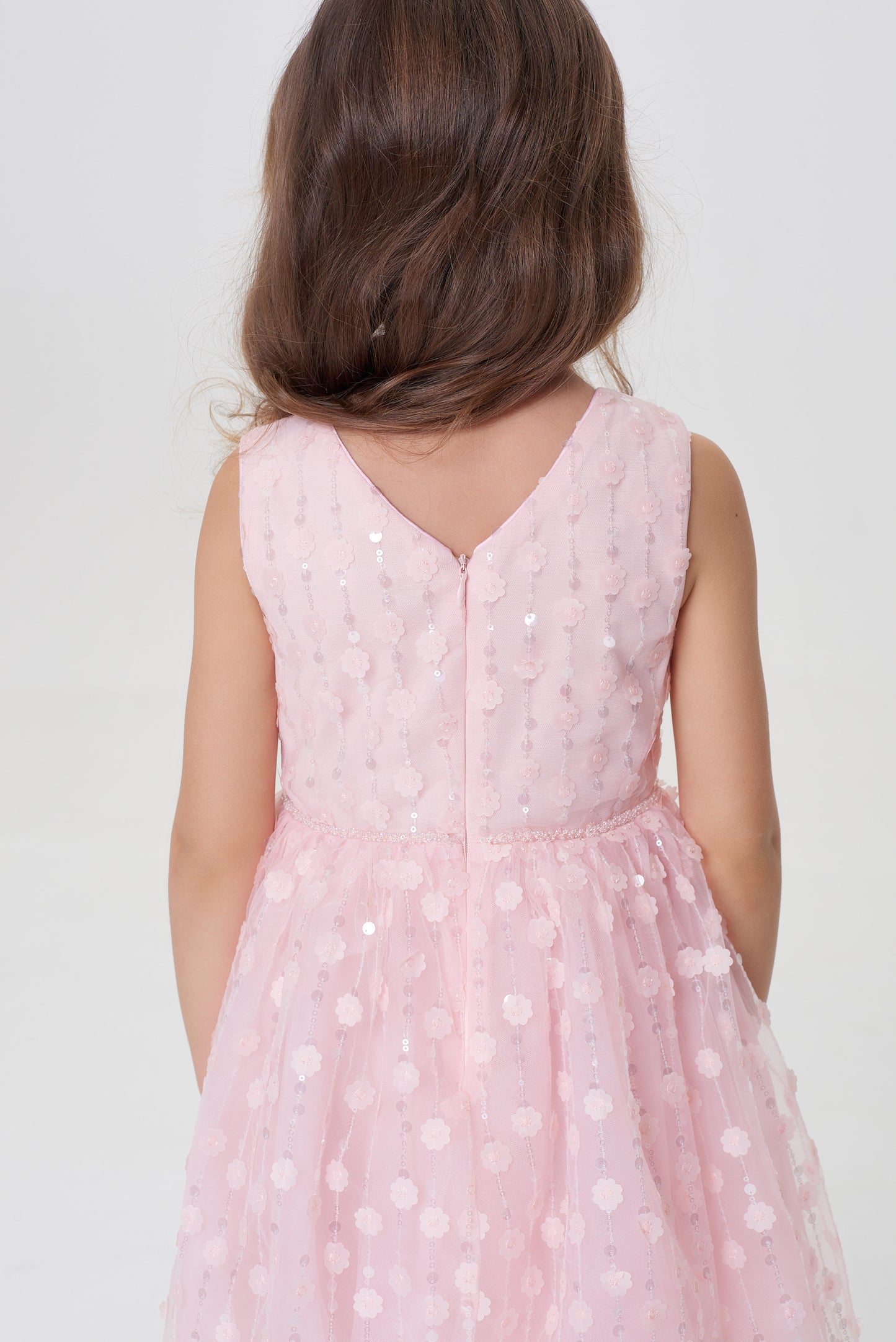 Flowers and Sequins Dress