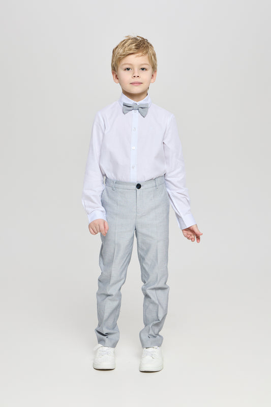 Smart Trousers, grey melange