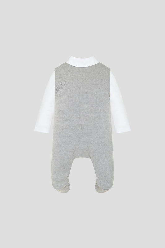 Elegant Bow-tie Overall