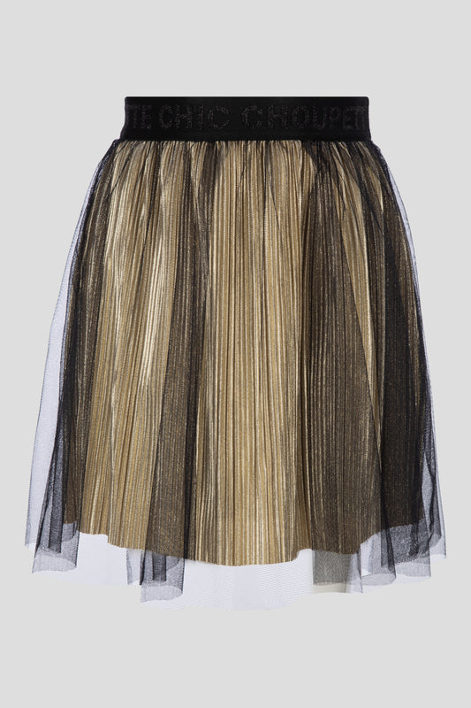 Mesh Golden Skirt