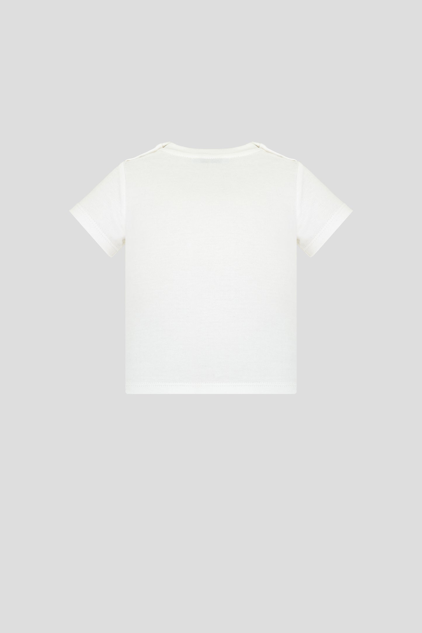 Printed t-shirt with 3D detachable decor and shorts set