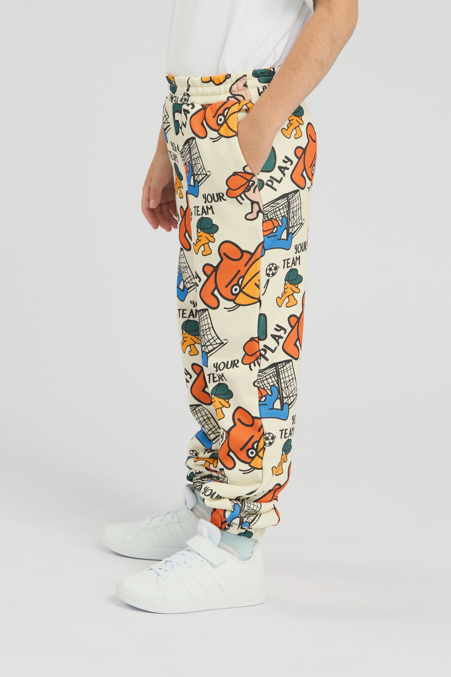 Branded print tracksuit