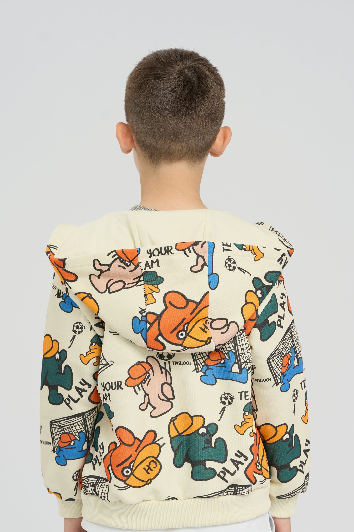 Branded print tracksuit