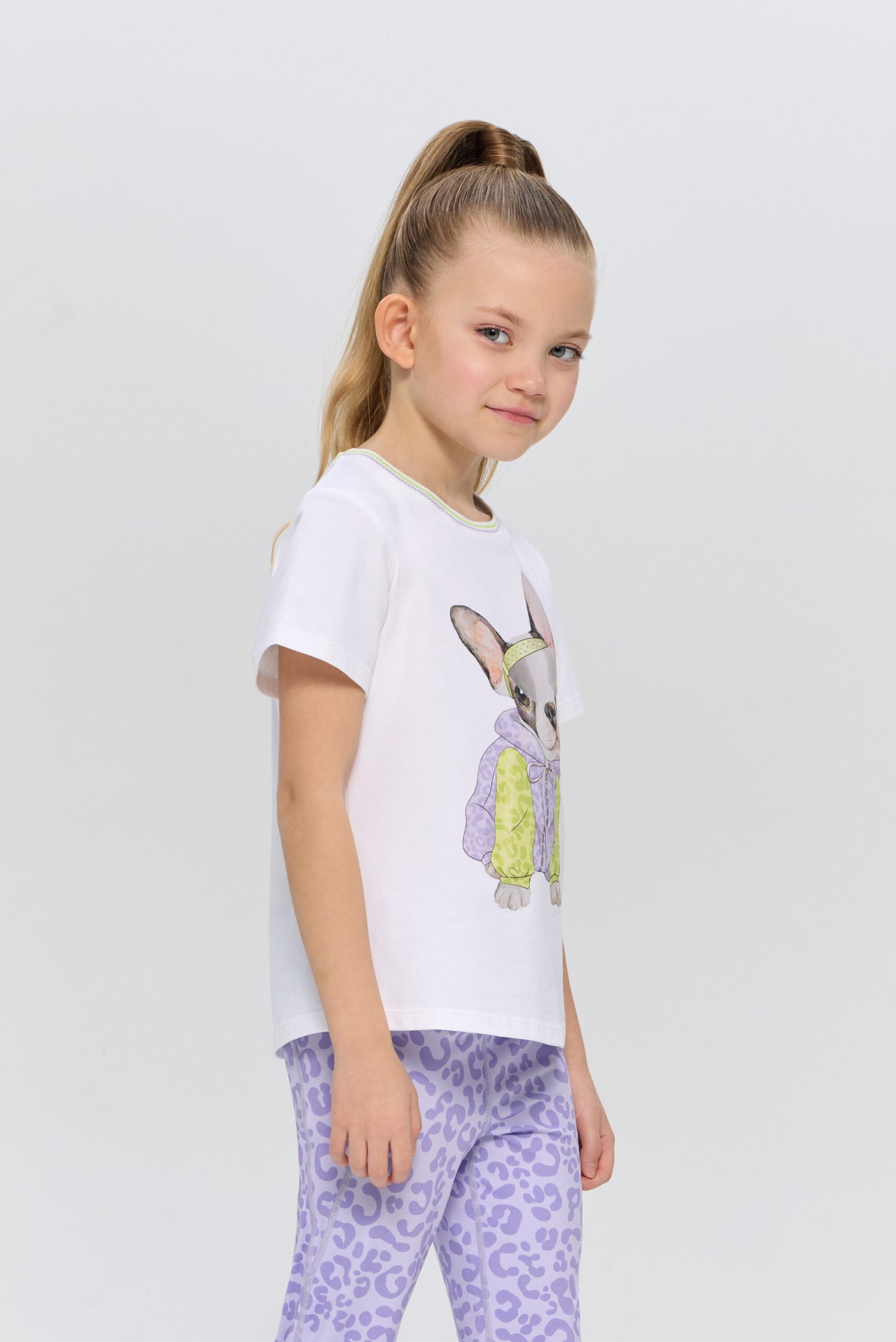 Doggy T-shirt with crystals