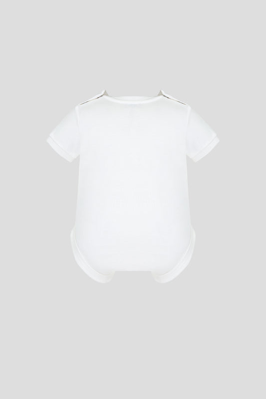 Bodysuit with 3D flowers