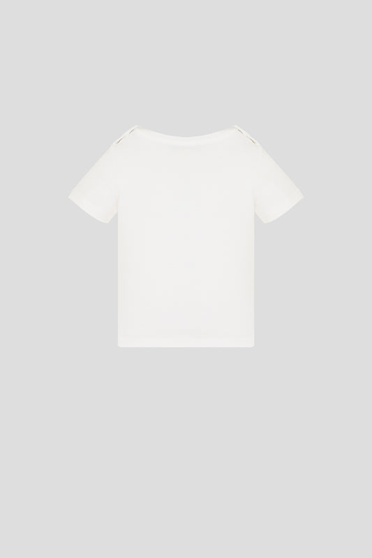 Rhinestone Decorated T-Shirt