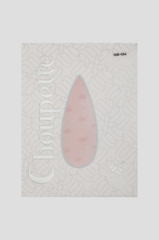 Tights with Bows, pink