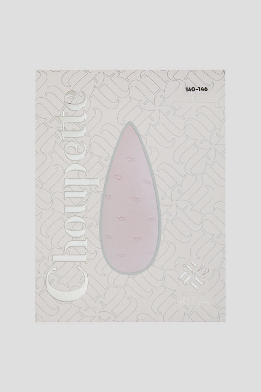 Tights with Hearts, microfiber