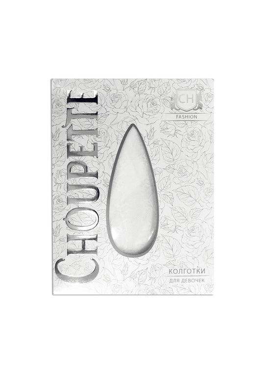 Floral Tights, white