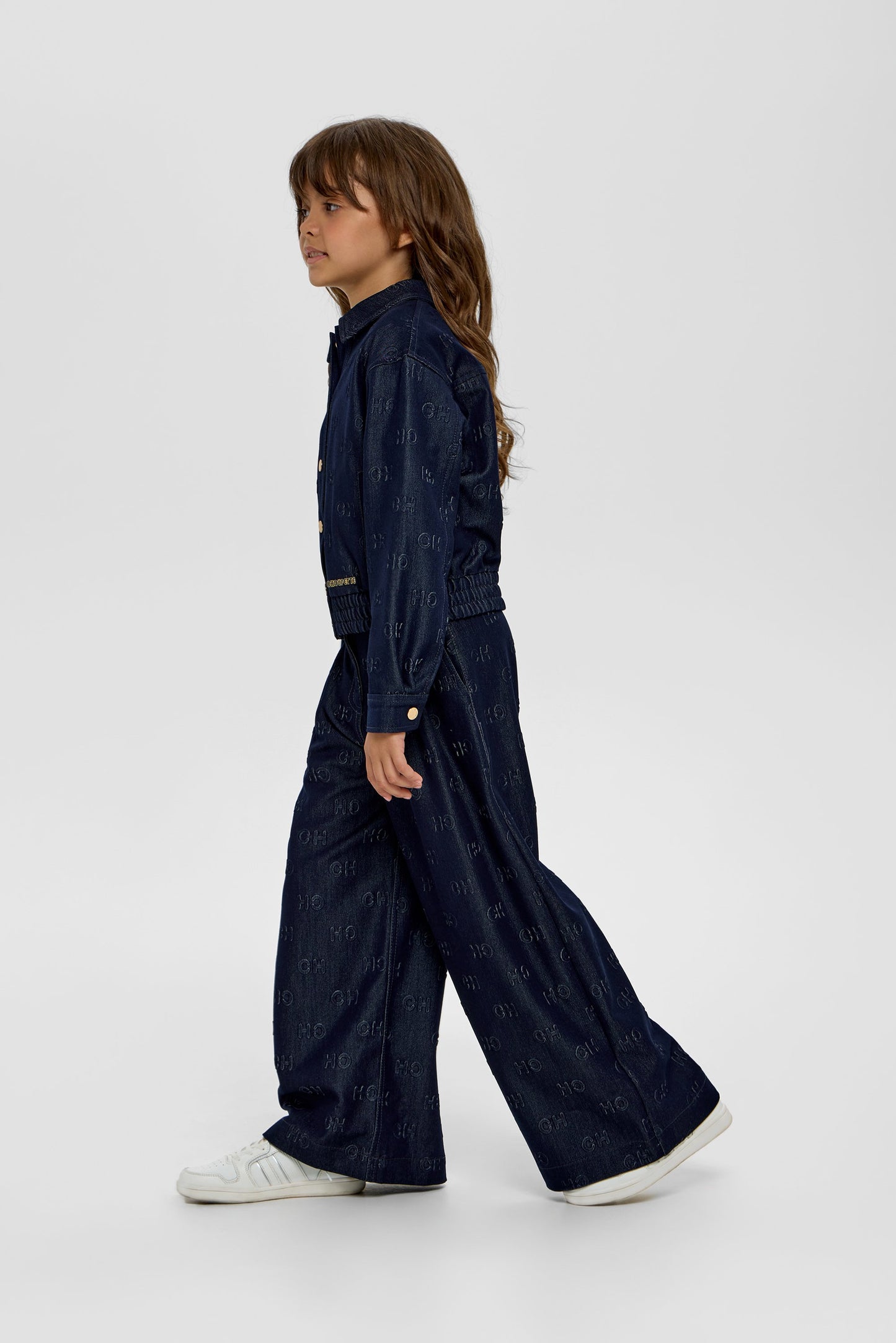 Bomber Jacket, CH branded denim