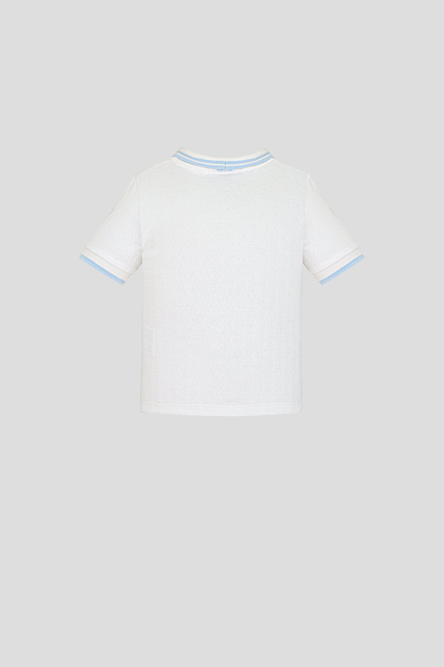 Polo t-shirt, ecru