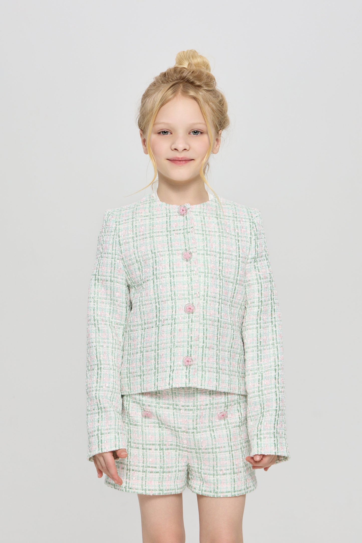 Chanel Fabric Blazer and Shorts Set