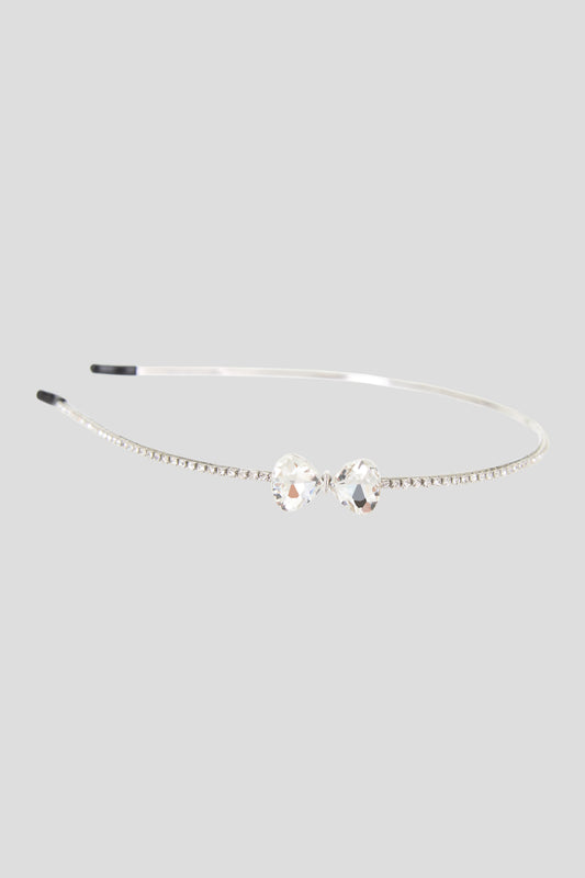 Bow Decorated Rhinestones Headband
