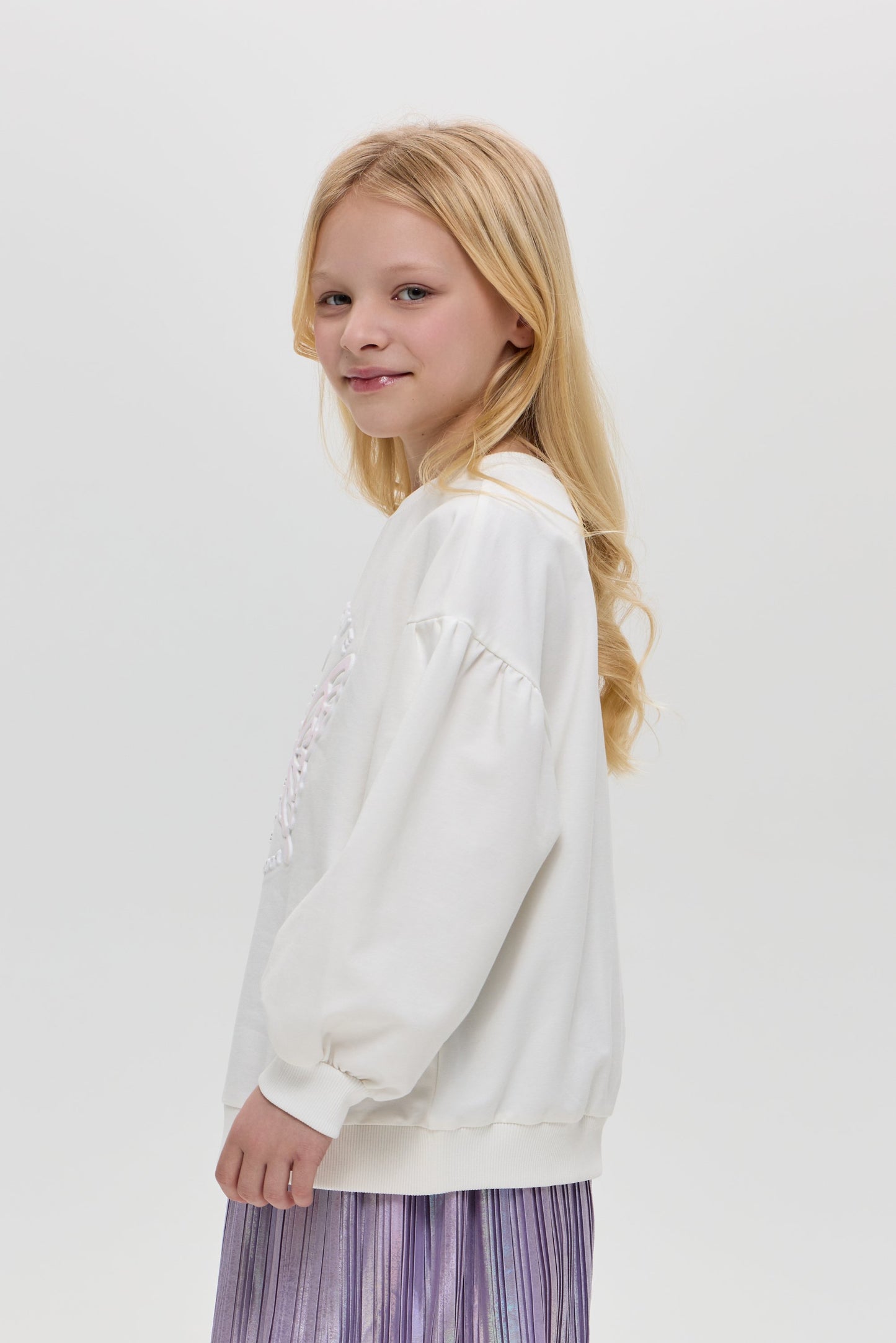 Embossed Sweatshirt