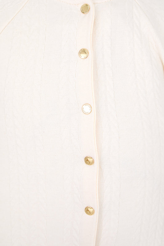 Soft Knitted Overall, cream