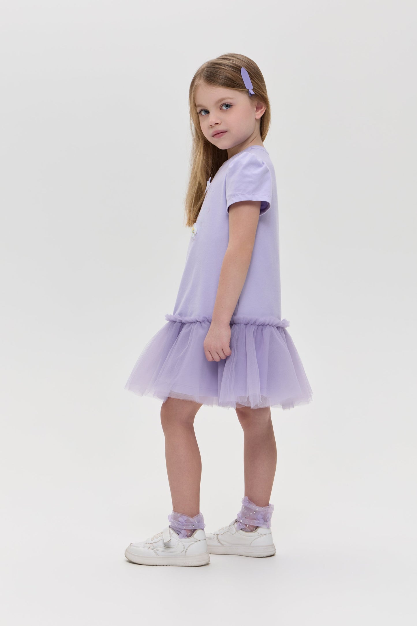Combined Lilac Dress