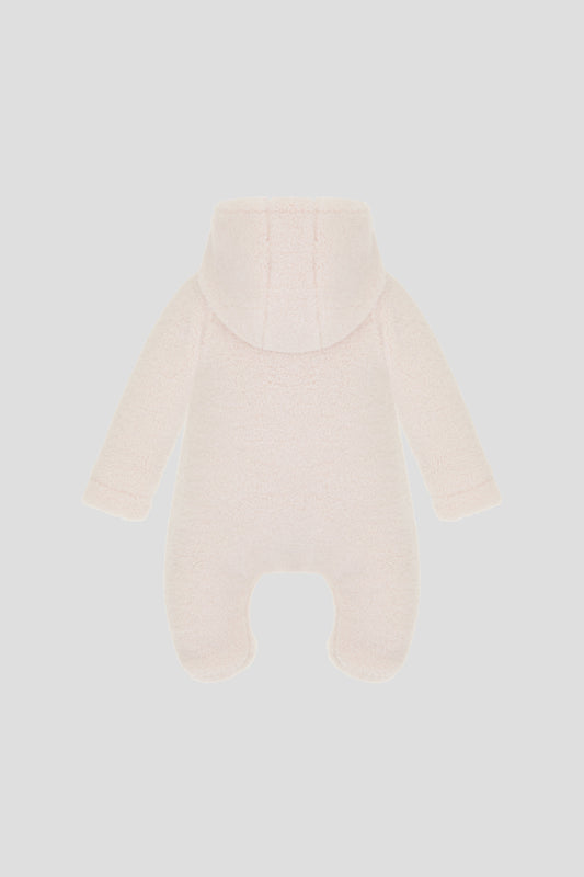 Faux fur pram suit