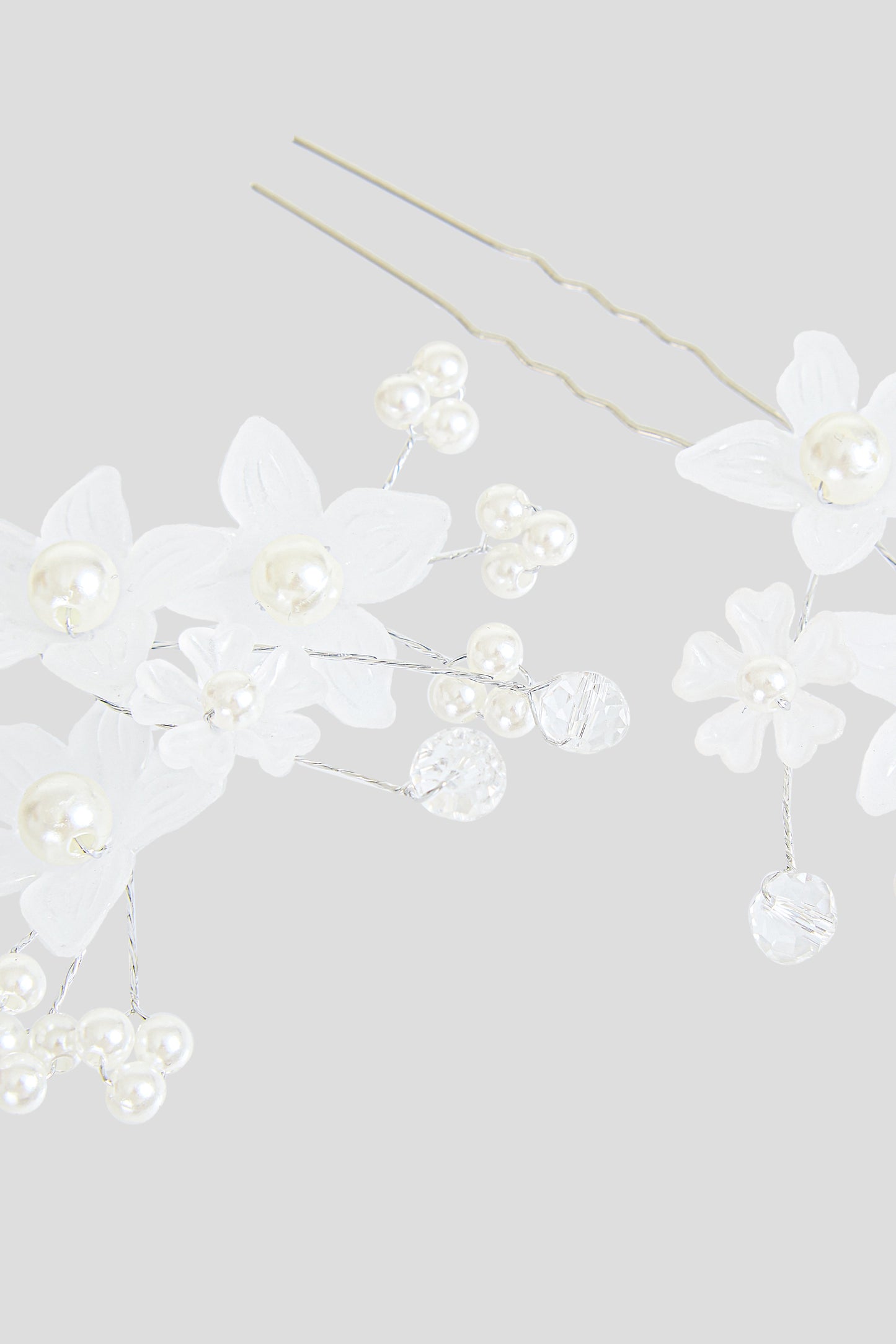 Flower Hair Accessories, white