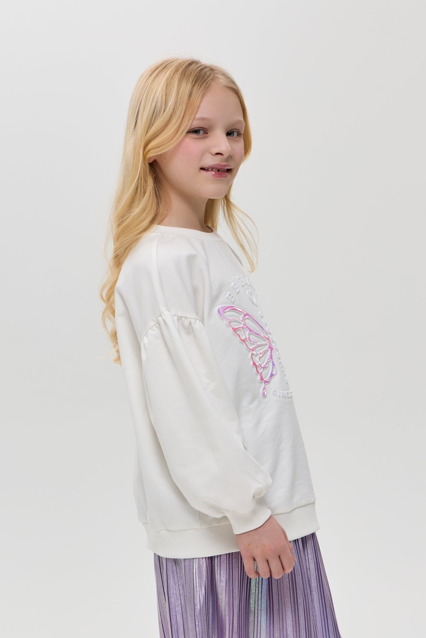 Embossed Sweatshirt