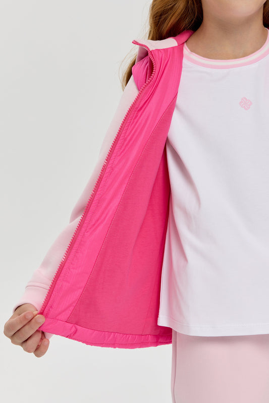 Stylish Warm Combined Bomber Jacket