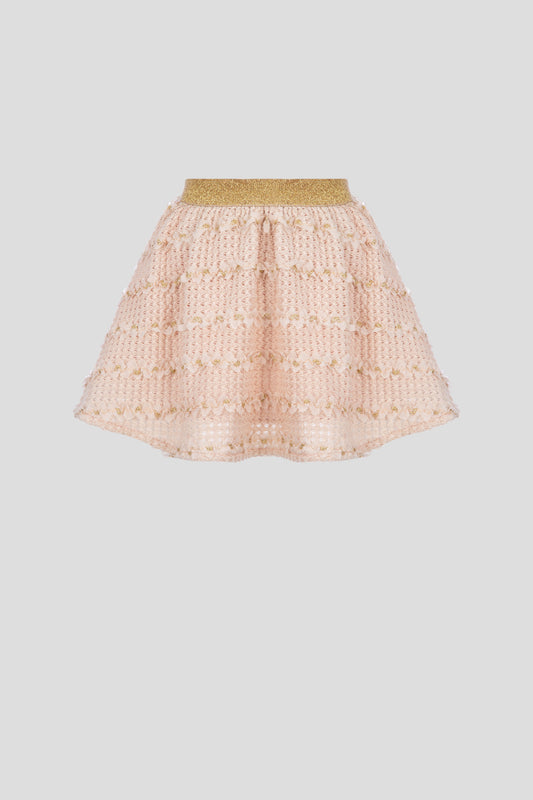 Creative Fabric Knitted Skirt