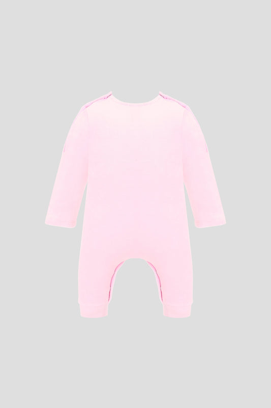 Velour Doggy Overall, pink