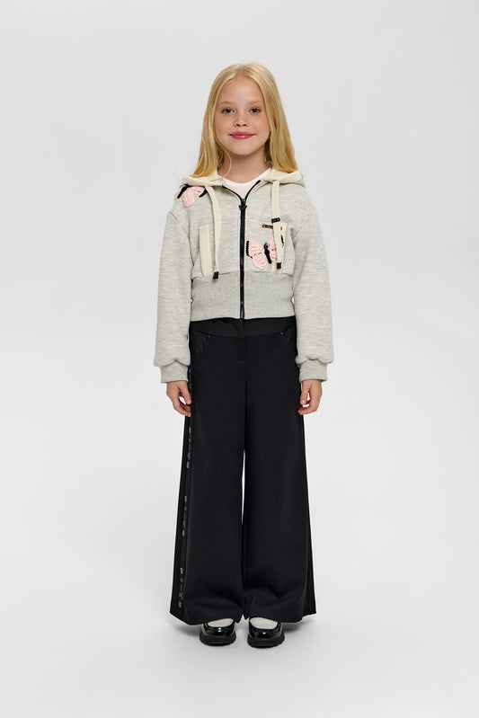 Decorated Jacket with Hood