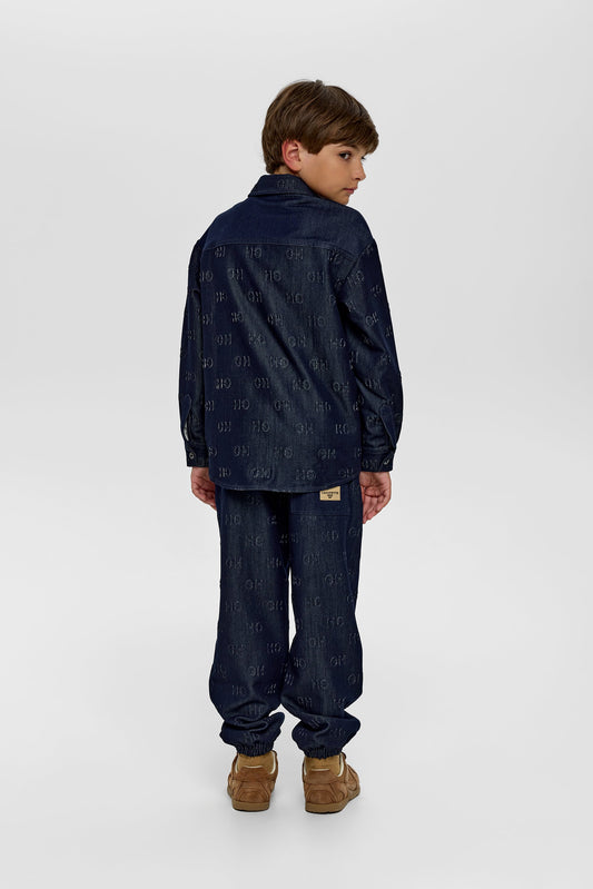 CH Branded Denim Shirt