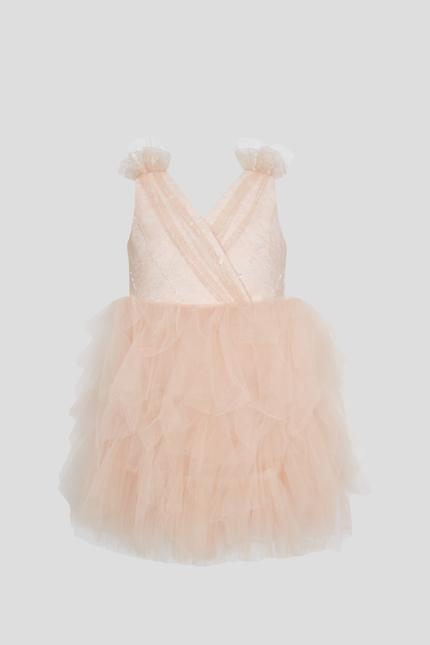 Multi-tiered Skirt Dress
