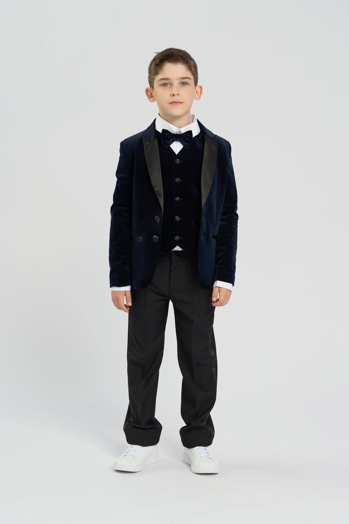 Elegant Velvet Tuxedo Blazer