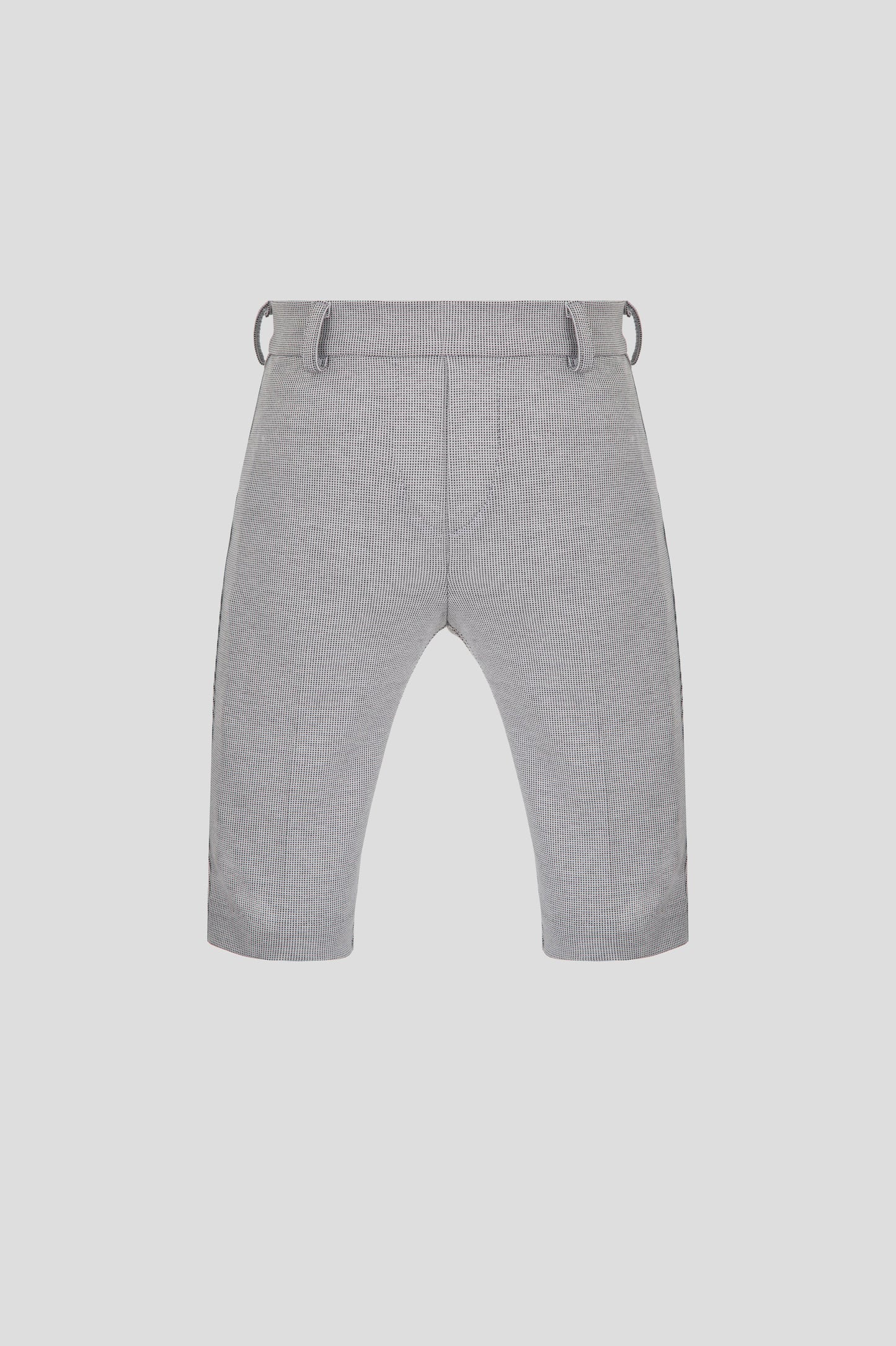 Trousers, grey melange