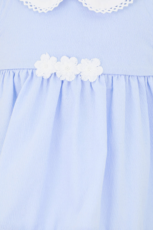 Elegant Cornflower Blue Dress