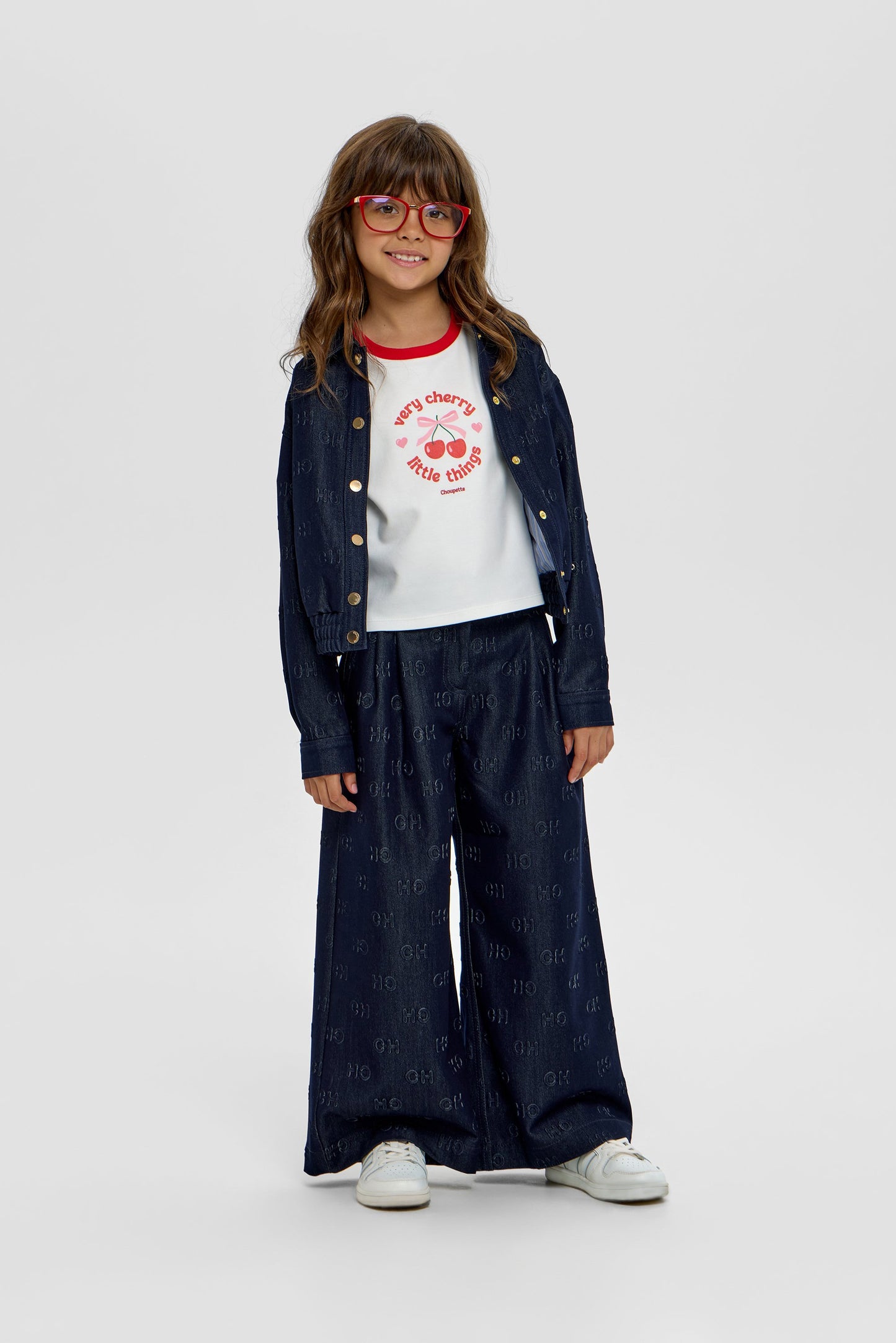 Bomber Jacket, CH branded denim