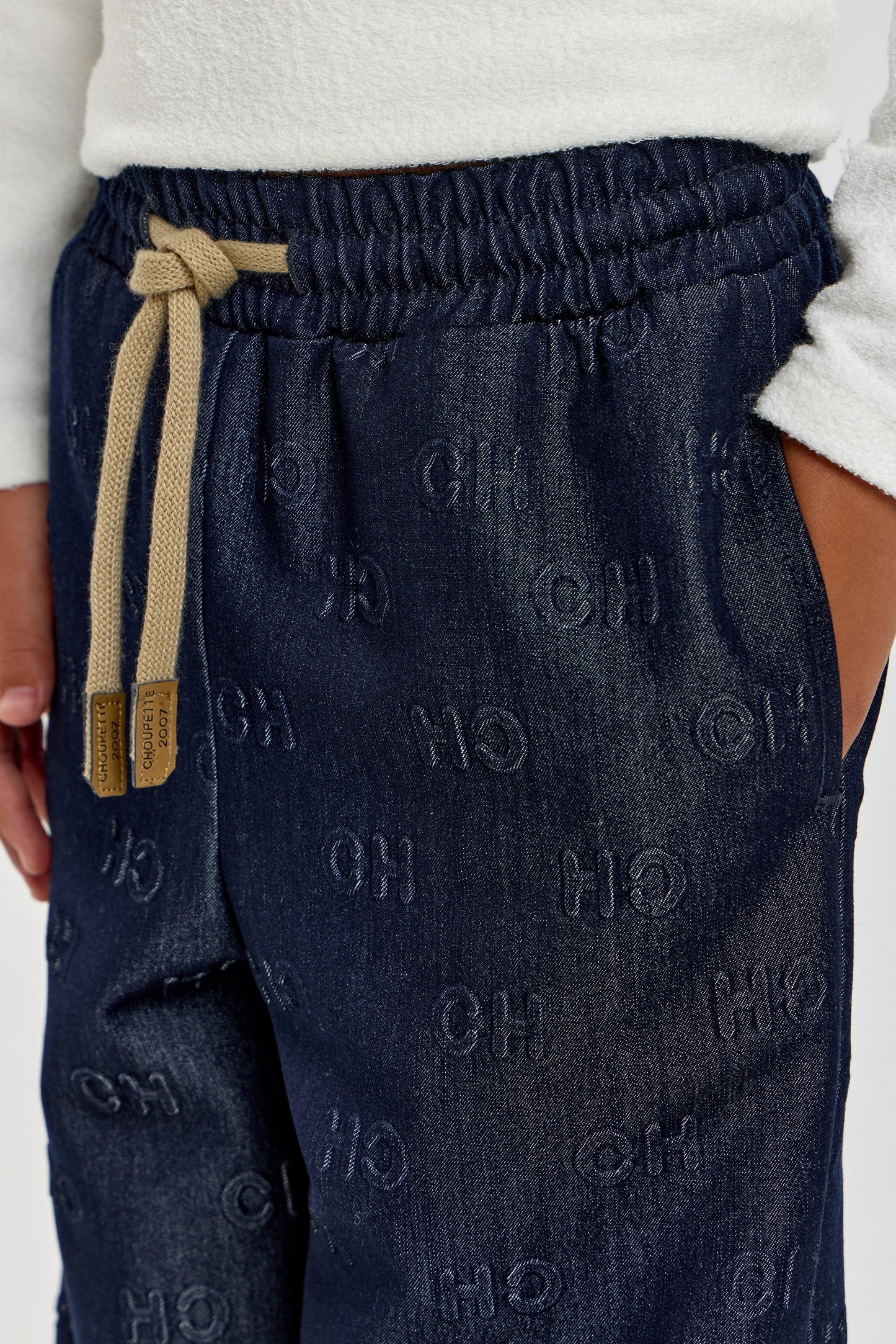 Branded Denim Pants