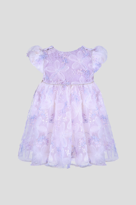 Decorated Lace Dress