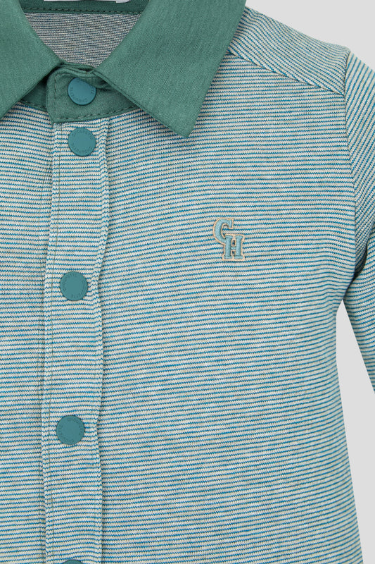 Classic Green Shirt-Bodysuit