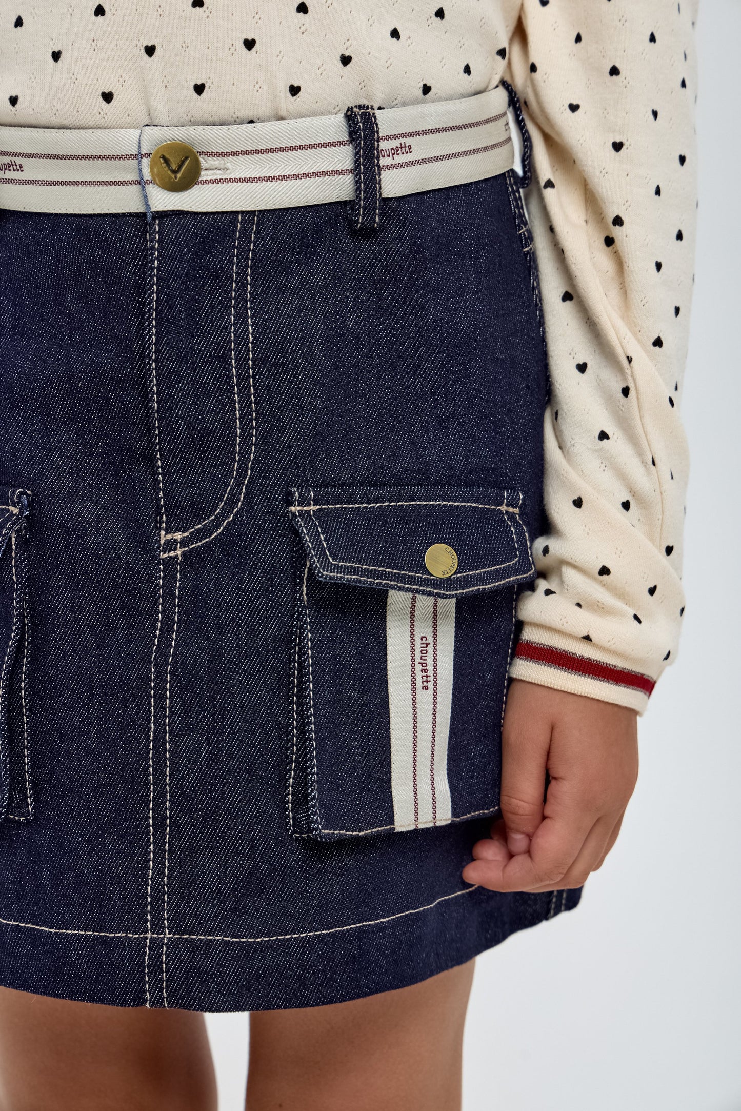 Mini Denim Skirt