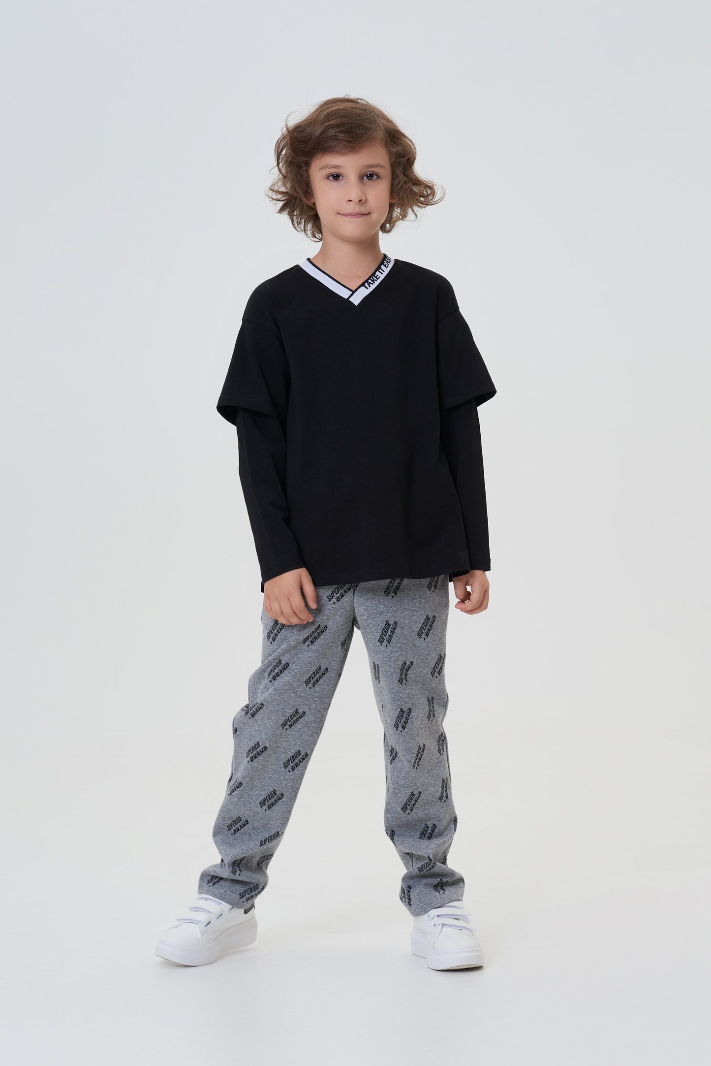 Printed LS Tee