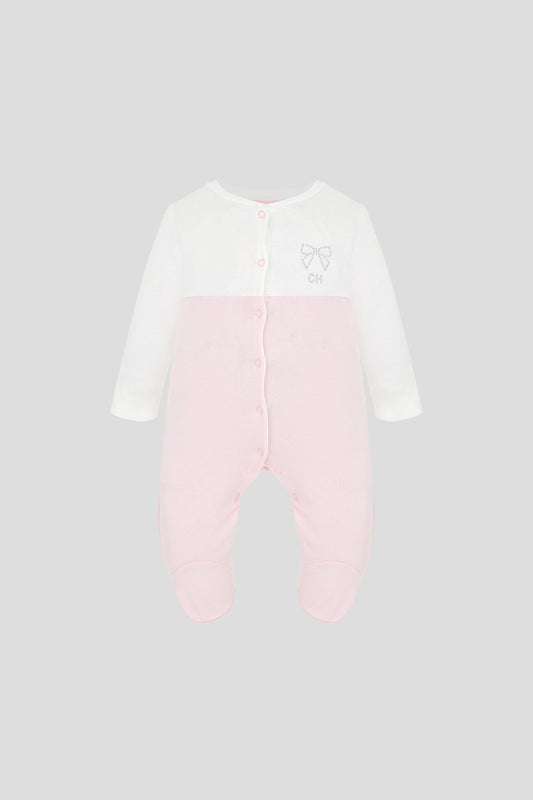 Smart Set for Baby Girl, pink/ecru