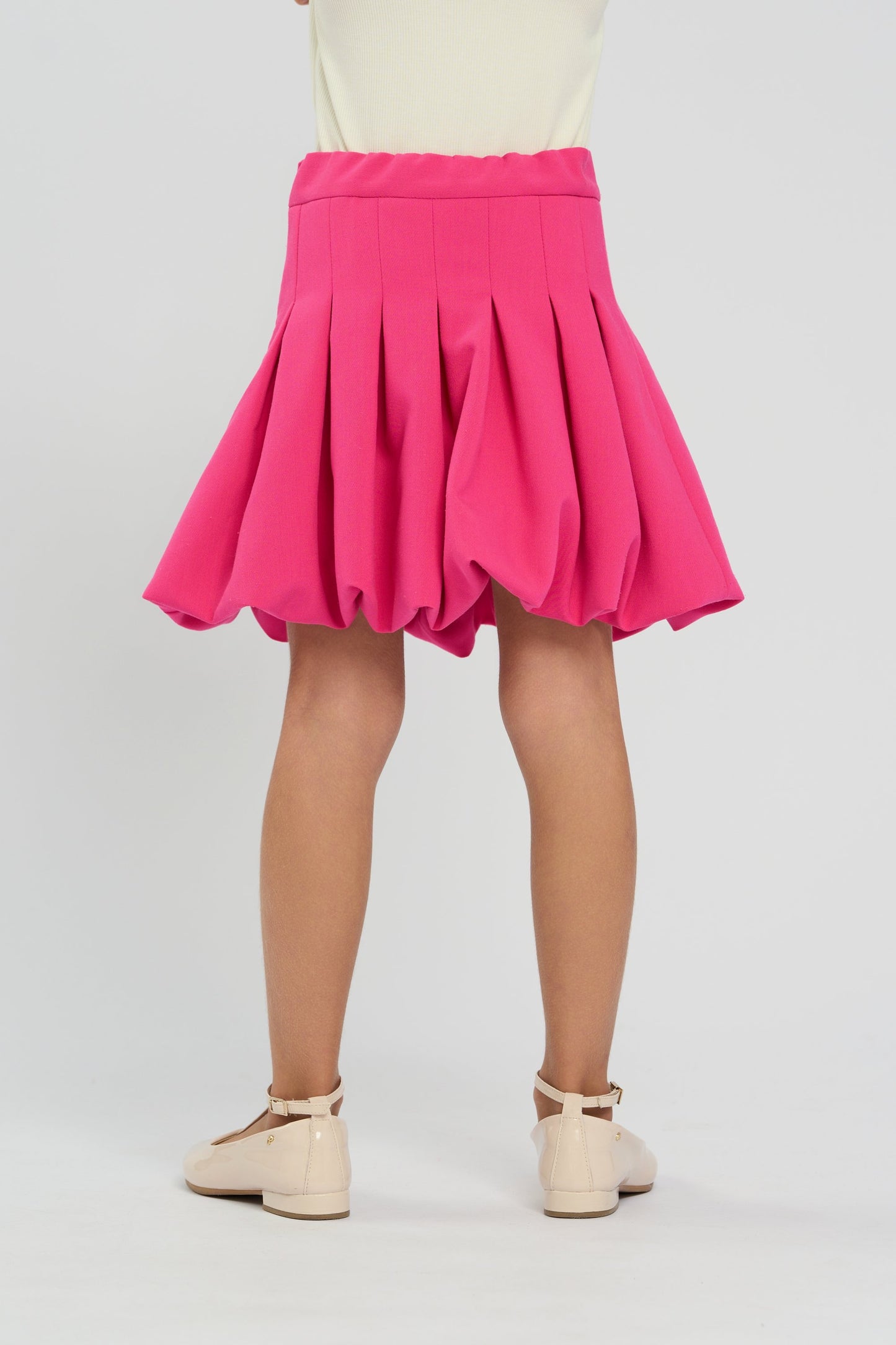 Pink Ruffle Skirt