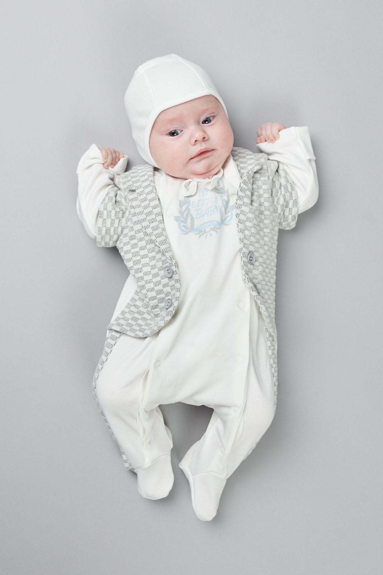 SET (Decorative Jacket Overall and Bonnet)