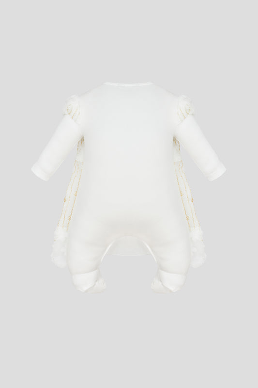 3D Flowers Decorated Smart Dress