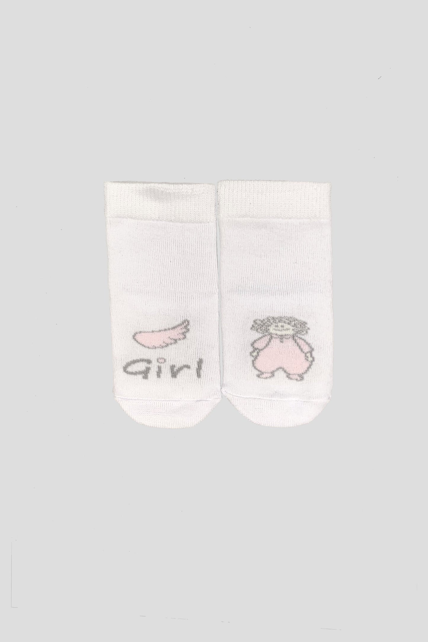 Baby Girl Socks, ecru