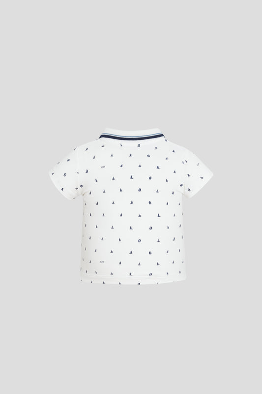 Printed Polo T-shirt