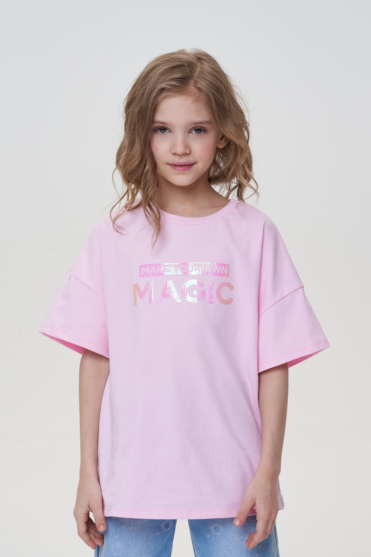 Magnificent printed T-Shirt, pink