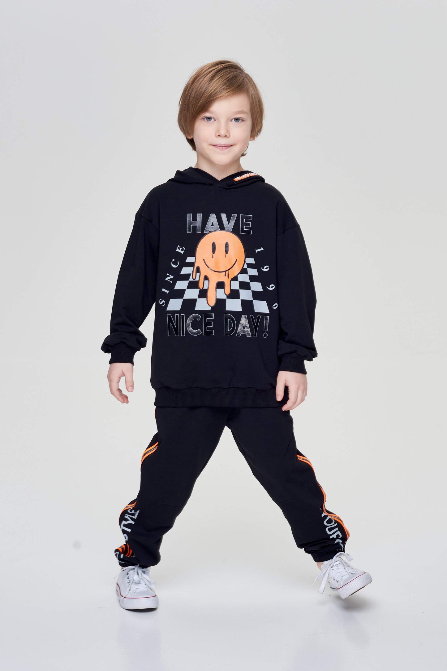 Decorated Sweatpants, black