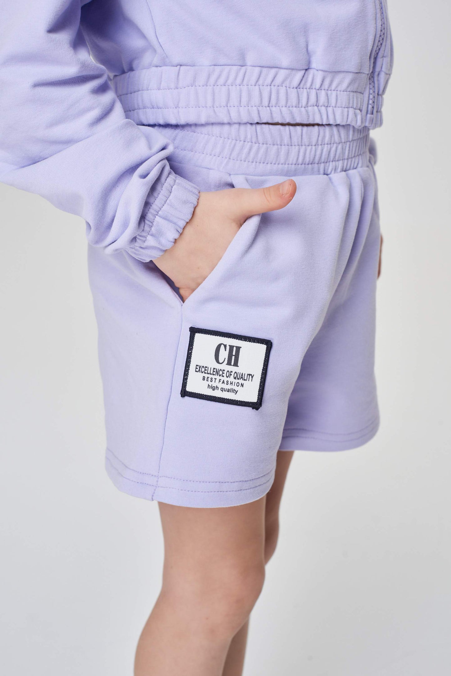 Footer Shorts, Lilac