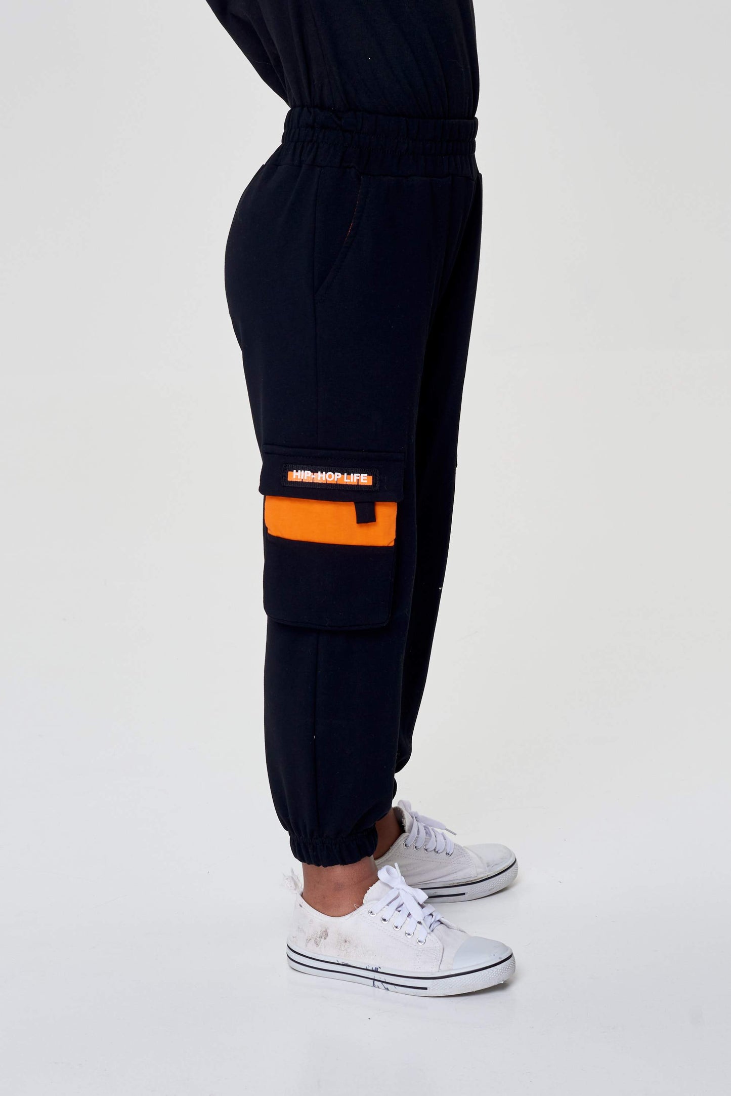 Decorated Sweatpants, black